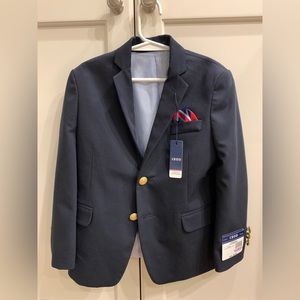 NWT Boys Size 6 Navy Izod Blazer